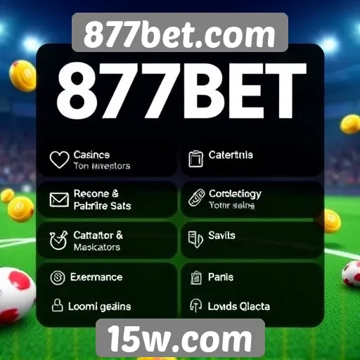 Métodos de pagamento aceitos no 877bet